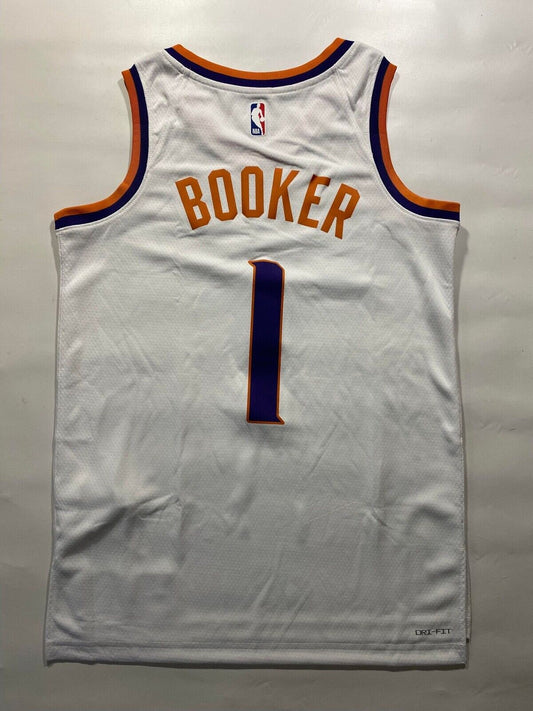 Phoenix Suns #1 Devin Booker Nike NBA Association Jersey - Mens Small