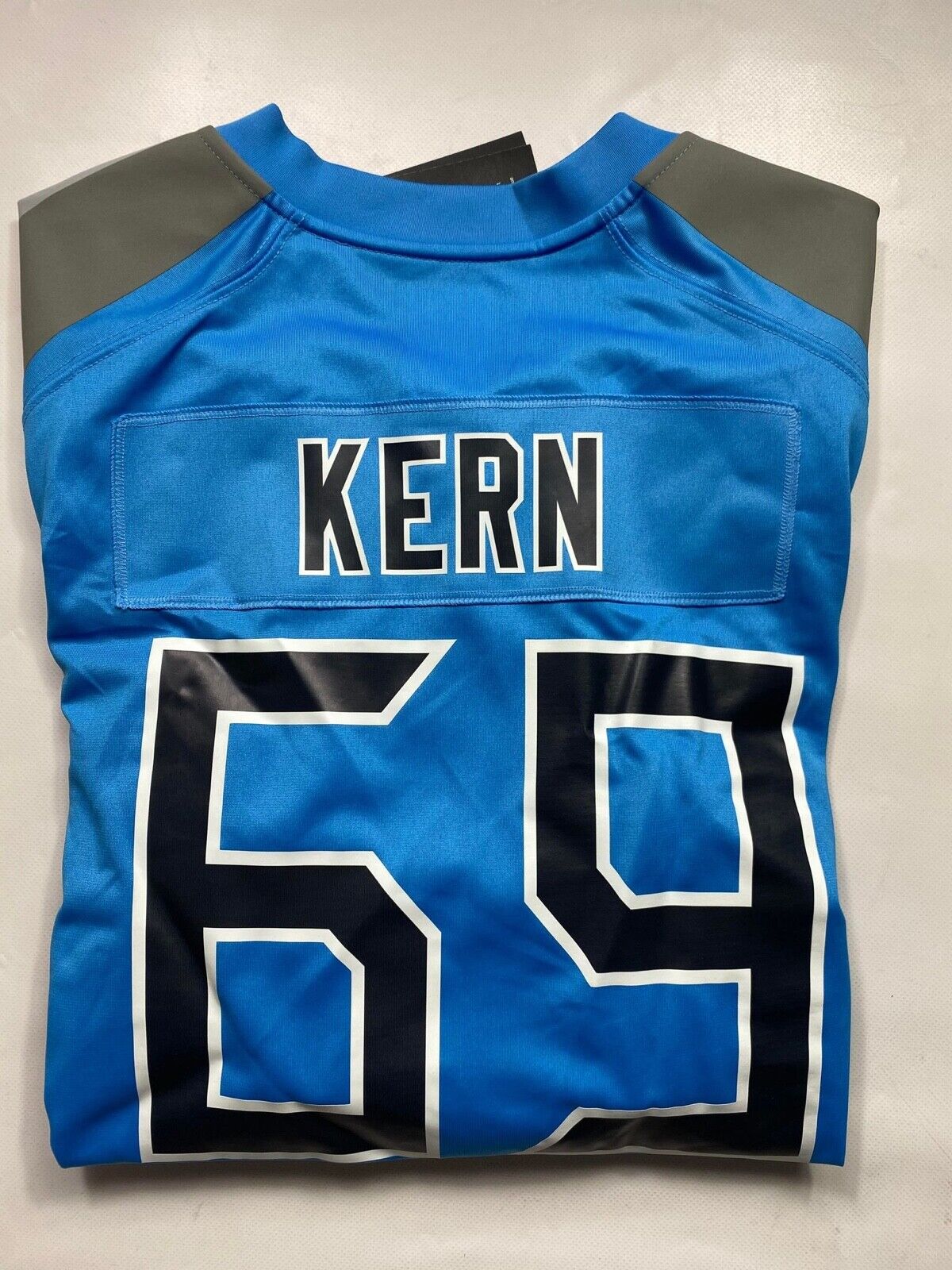 Tennessee Titans #69 Brett Kern Nike NFL Game Jersey - Mens Large - American Sports Jerseys