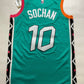 San Antonio Spurs #10 Jeremy Sochan Nike NBA City Jersey - Mens Small - American Sports Jerseys