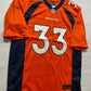 Denver Broncos Home Nike NFL Game Jersey - Javonte Williams #33 - Mens Medium