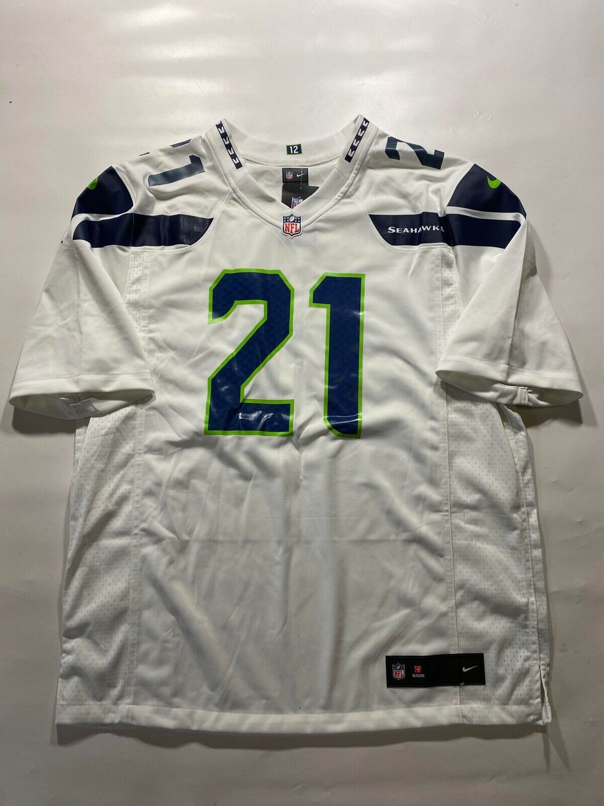 Seattle Seahawks #21 Devon Witherspoon Nike NFL Game Jersey - Mens XL - American Sports Jerseys