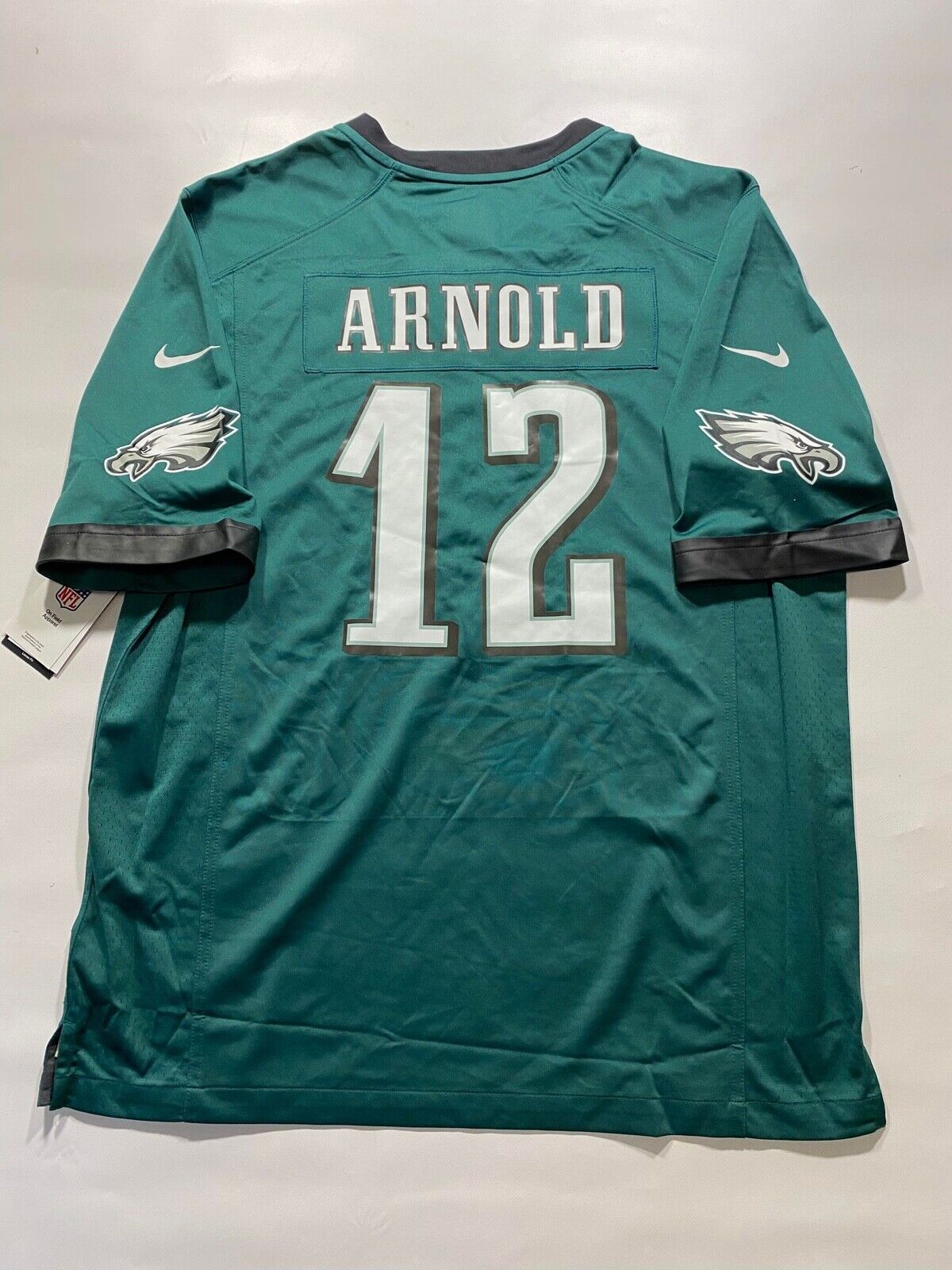 Philadelphia Eagles Midnight Green Nike NFL Game Jersey - Dan Arnold #12 - Mens