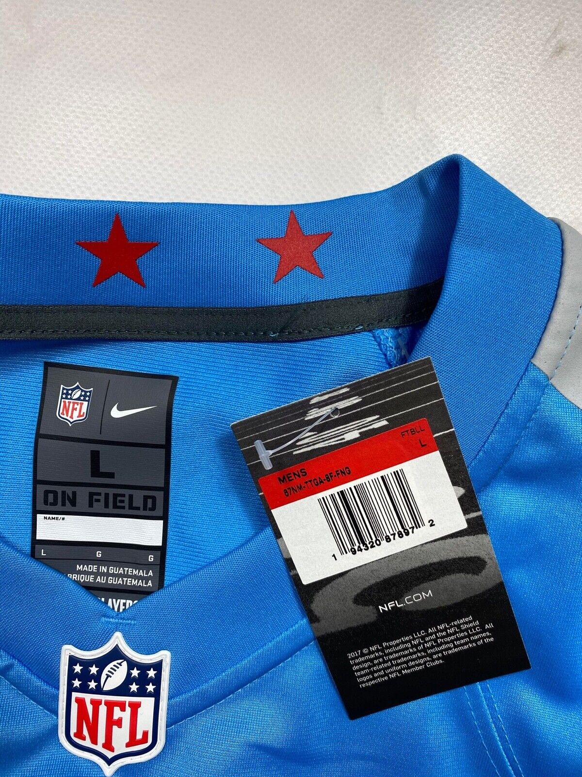 Tennessee Titans #69 Brett Kern Nike NFL Game Jersey - Mens Large - American Sports Jerseys