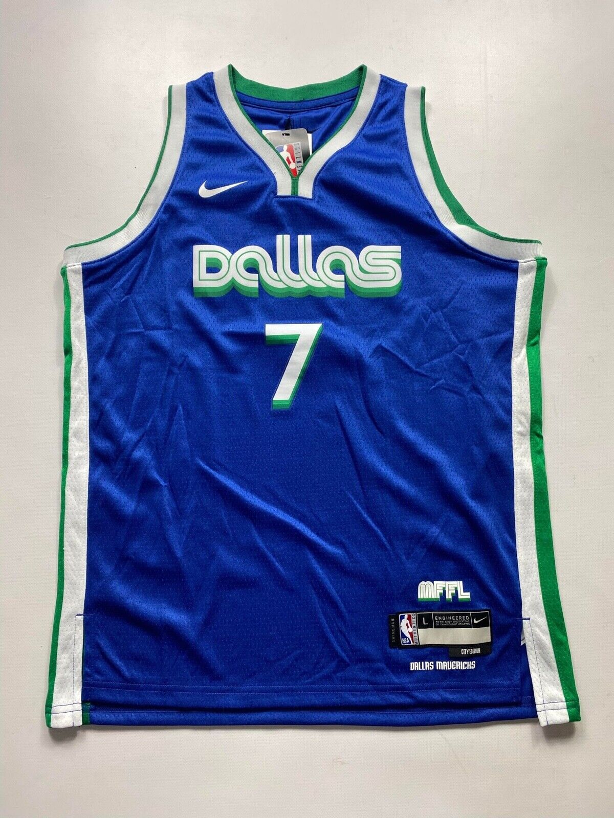 Dallas Mavericks #7 Luka Doncic NBA City Jersey - Youth Large - American Sports Jerseys