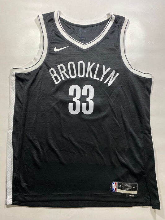 Brooklyn Nets #33 Nic Claxton Nike NBA Icon Jersey - Mens XL - American Sports Jerseys