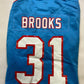 Tennessee Titans Throwback Nike NFL Game Jersey - Curtis Brooks #31 - Mens Large