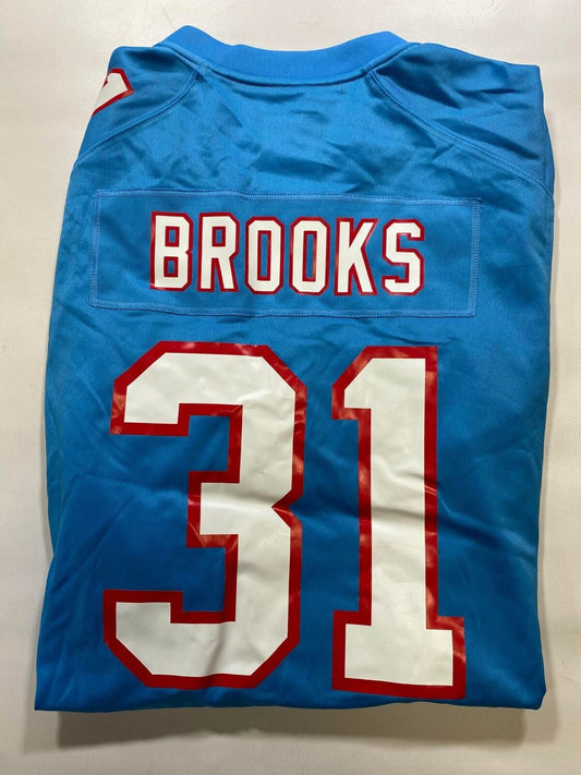 Tennessee Titans Throwback Nike NFL Game Jersey - Curtis Brooks #31 - Mens Large