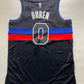 Detroit Pistons #0 Jalen Duran Nike NBA Statement Jersey - Mens Large