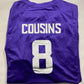 Minnesota Vikings Home Nike NFL Game Jersey - Kirk Cousins #8 - Mens 2XL