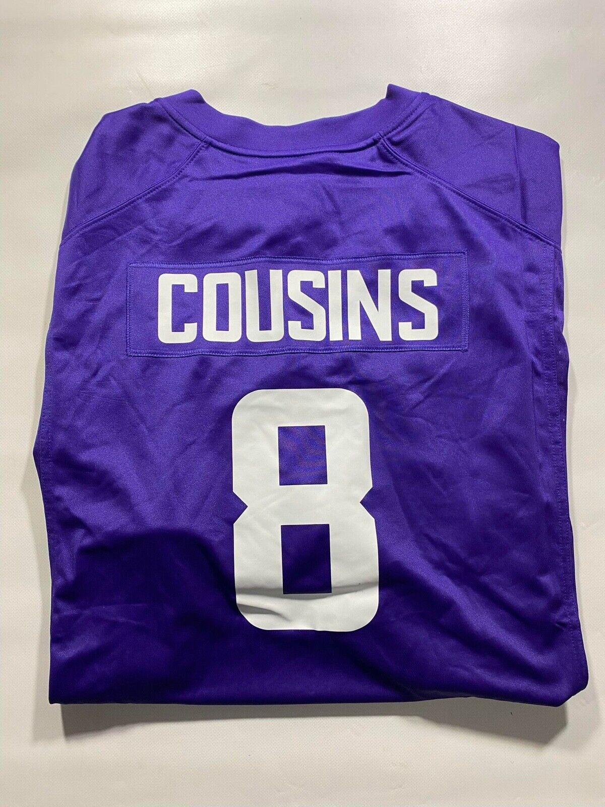 Minnesota Vikings Home Nike NFL Game Jersey - Kirk Cousins #8 - Mens 2XL