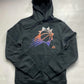 Phoenix Suns Mens Hoodie (Size S) NBA Logo Print Fleece Black - New.