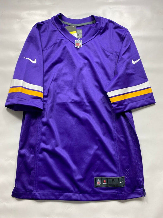 Minnesota Vikings #18 Justin Jefferson Nike NFL Game Jersey - Mens Small - American Sports Jerseys