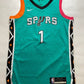 San Antonio Spurs #1 Victor Wembanyama Nike NBA City Jersey - Mens Small - American Sports Jerseys