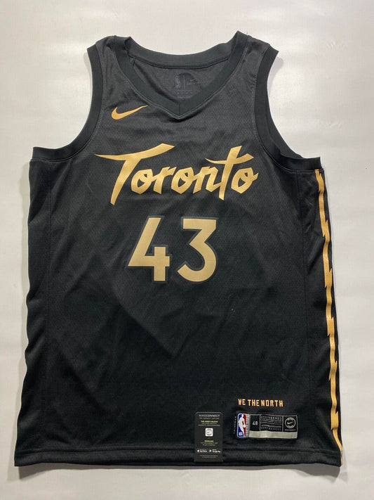 Toronto Raptors #43 Pascal Siakam Nike NBA City Jersey - Mens Large - American Sports Jerseys