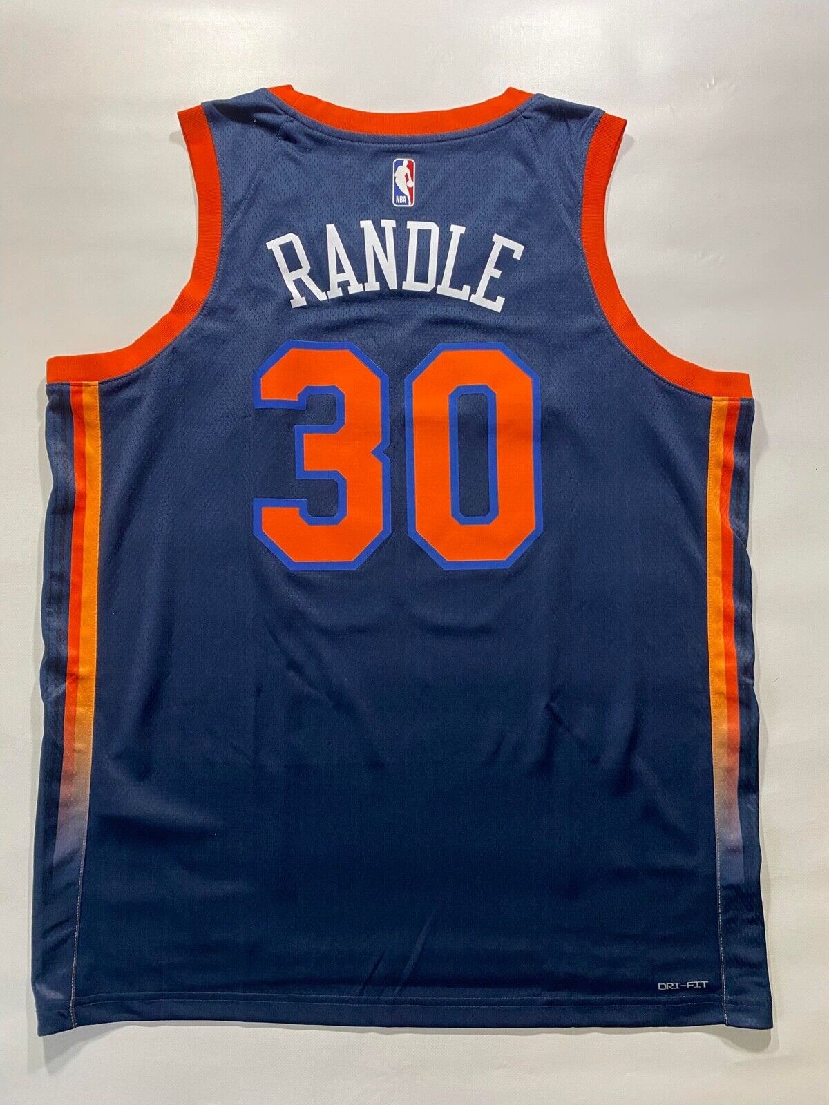 New York Knicks #30 Julius Randle Nike NBA Statement Jersey - Mens XL