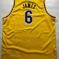 Los Angeles Lakers #6 LeBron James Nike Icon NBA Jersey - Youth XL - American Sports Jerseys