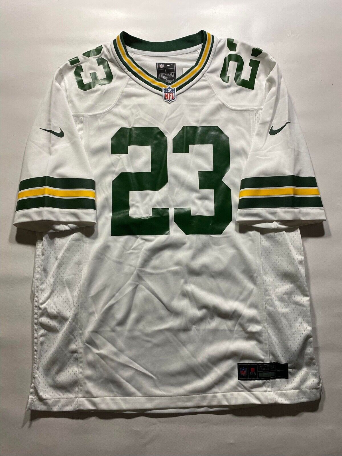 Green Bay Packers #23 Jaire Alexander Nike NFL Game Jersey - Mens Large - American Sports Jerseys