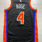 New York Knicks #4 Derrick Rose Nike NBA City Jersey - Mens Medium - American Sports Jerseys