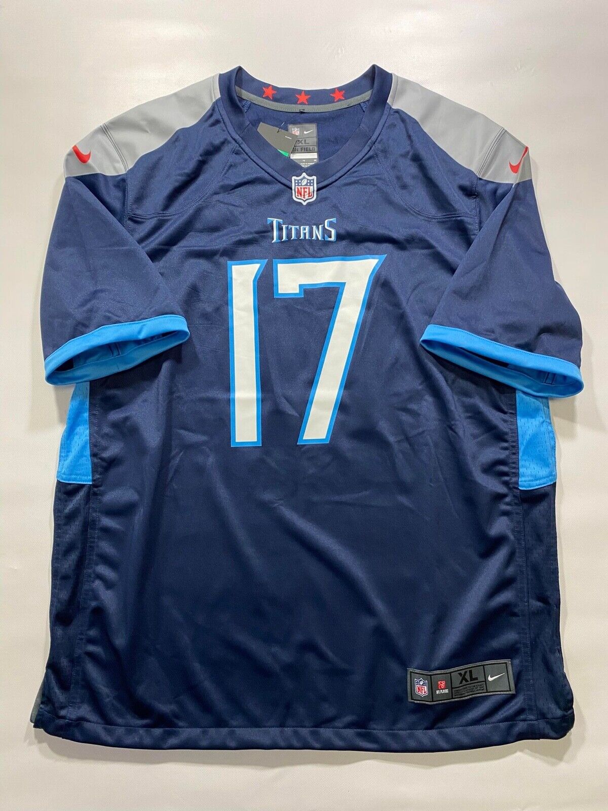 Tennessee Titans Home Nike NFL Game Jersey - Ryan Tannehill #17 - Mens XL