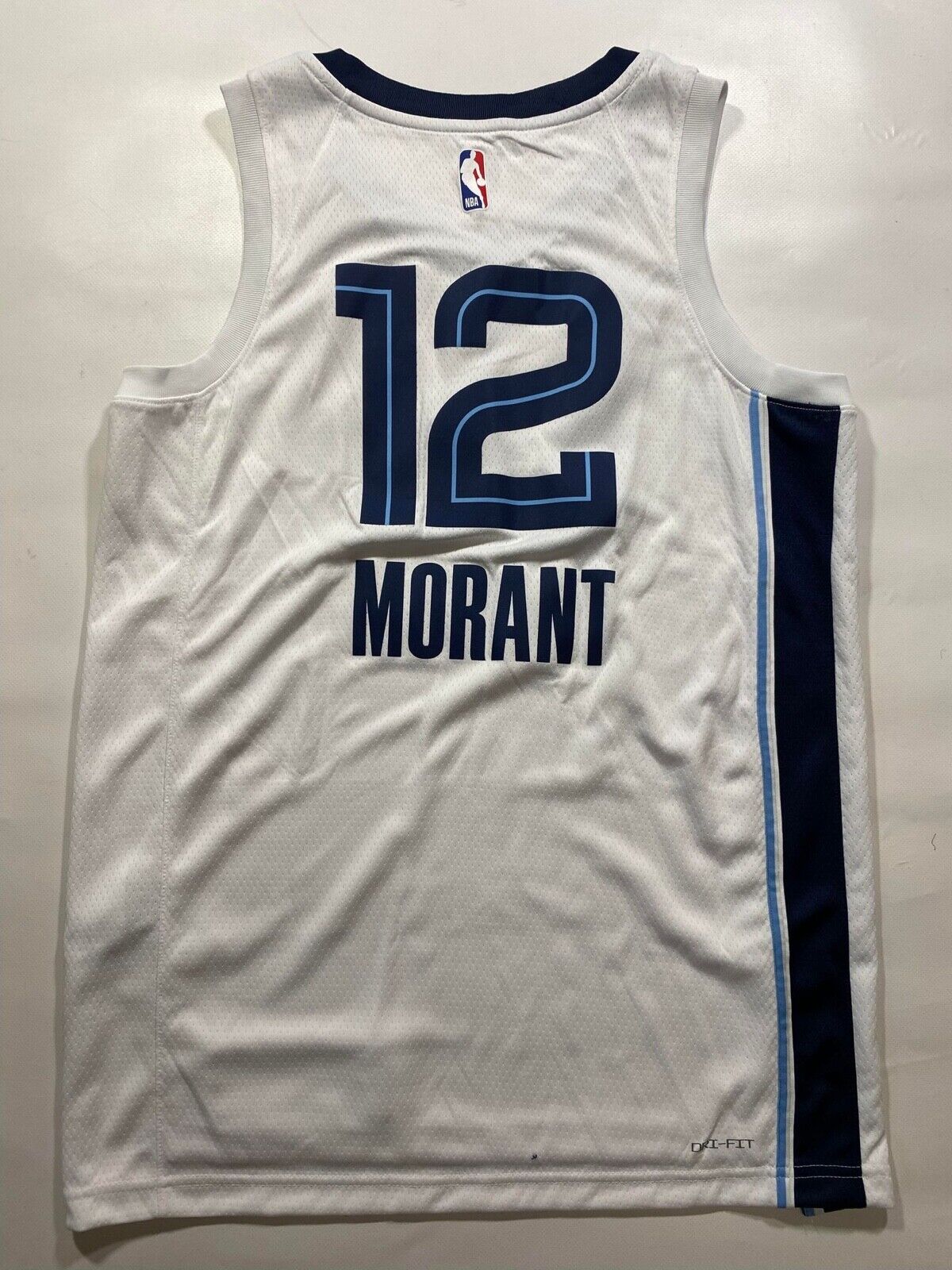 Memphis Grizzlies #12 Ja Morant Nike NBA Association Jersey - Mens Medium - American Sports Jerseys