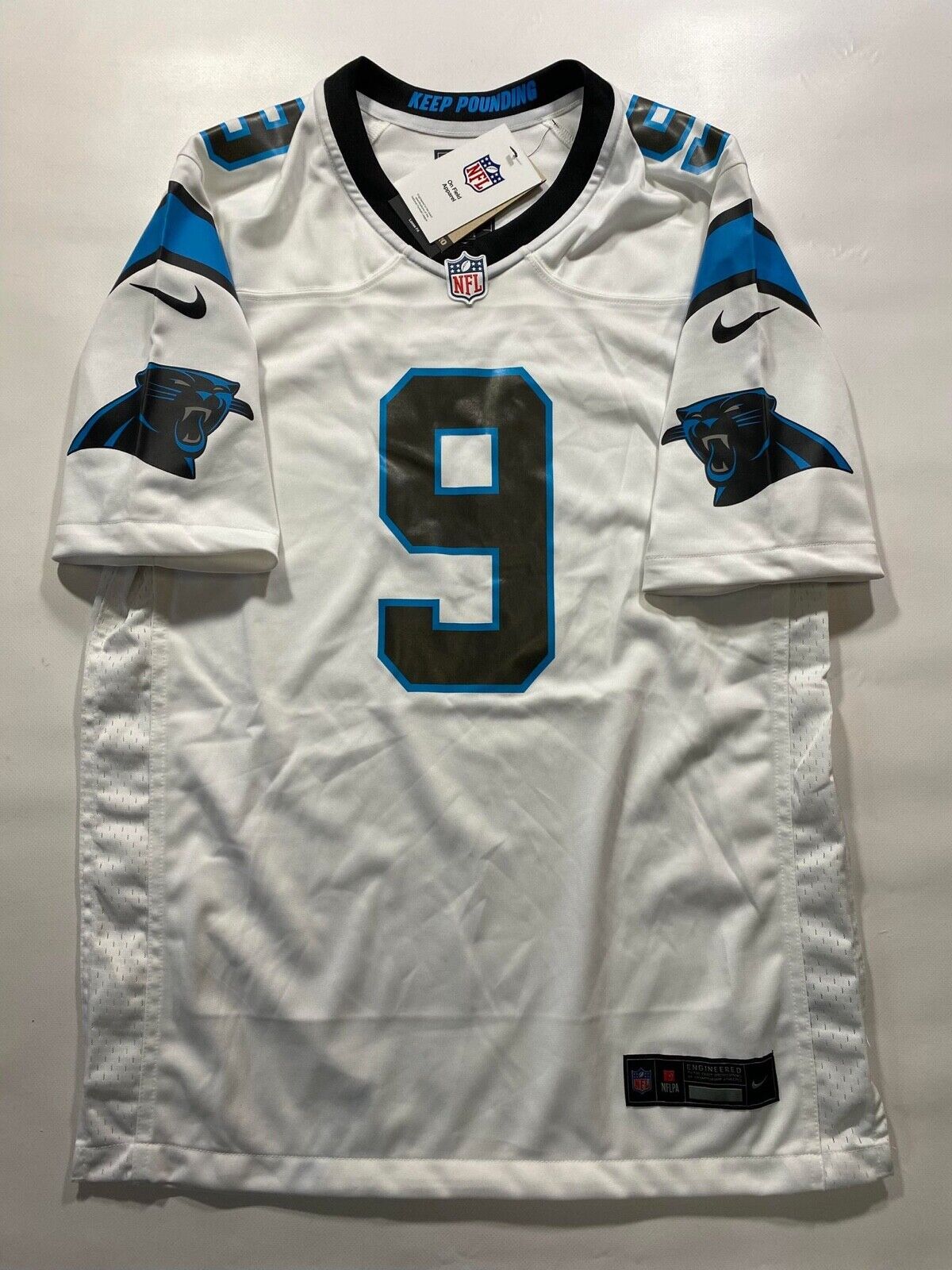 Carolina Panthers Road Nike NFL Game Jersey - Bryce Young #9 - Mens Small