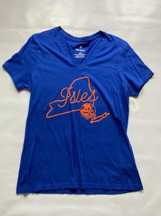 New York Islanders NHL T-Shirt - Womens Medium - American Sports Jerseys