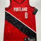 Portland Trail Blazers #0 Damian Lillard Nike NBA Statement Jersey - Mens Small - American Sports Jerseys