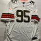 Cleveland Browns Road Nike NFL Game Jersey - Myles Garrett #95 - Mens 3XL