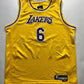 Los Angeles Lakers #6 LeBron James Nike NBA Icon Jersey - Youth XL - American Sports Jerseys