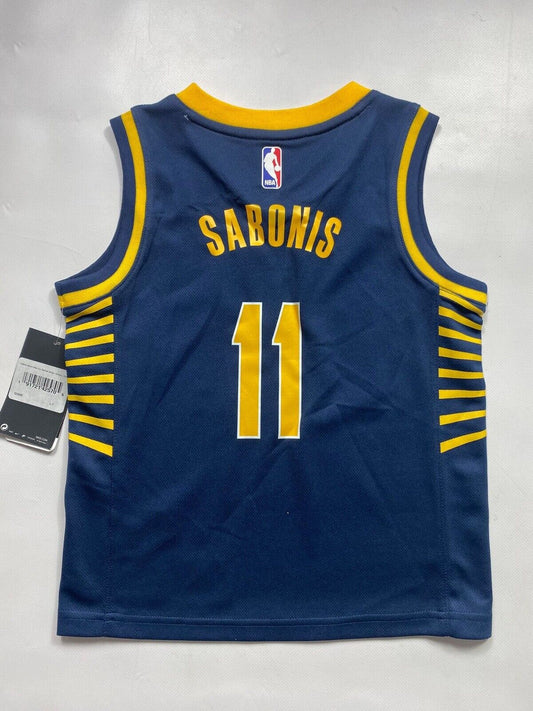 Indiana Pacers #11 Domantas Sabonis Nike NBA Icon Jersey - 7 Years - American Sports Jerseys