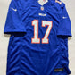 Buffalo Bills Alternate Nike NFL Game Jersey - Josh Allen #17 - Mens Large