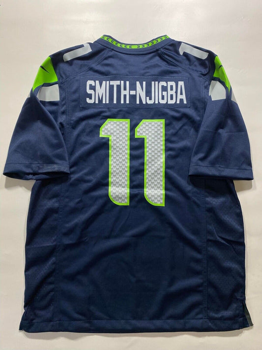 Seattle Seahawks #11 Jaxon Smith-Njigba Throwback Nike Game Jersey - Mens Medium - American Sports Jerseys