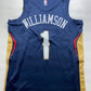 New Orleans Pelicans #1 Zion Williamson Nike NBA Icon Jersey - Mens Medium - American Sports Jerseys