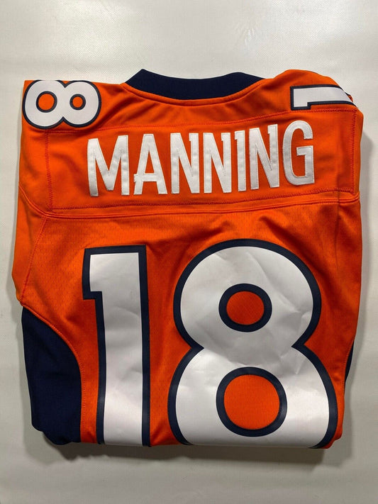 Denver Broncos Throwback Mitchell & Ness NFL Legacy Jersey Peyton Manning #18