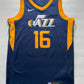 Utah Jazz #16 Simone Fontecchio Nike NBA Icon Jersey - Mens Small