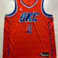 Oklahoma City Thunder #3 Nike NBA Statement Jersey - Mens 2XL - American Sports Jerseys