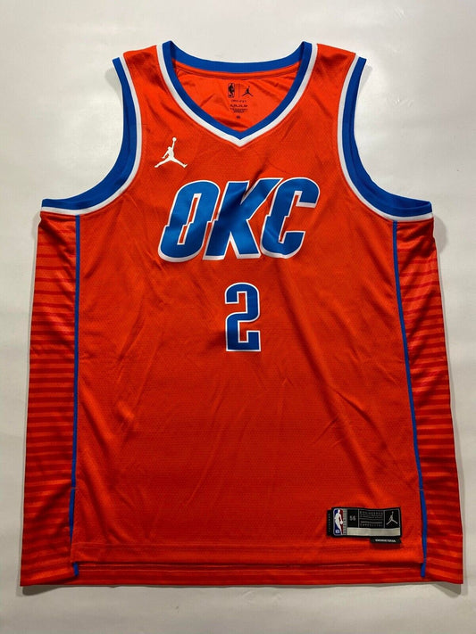 Oklahoma City Thunder #3 Nike NBA Statement Jersey - Mens 2XL - American Sports Jerseys