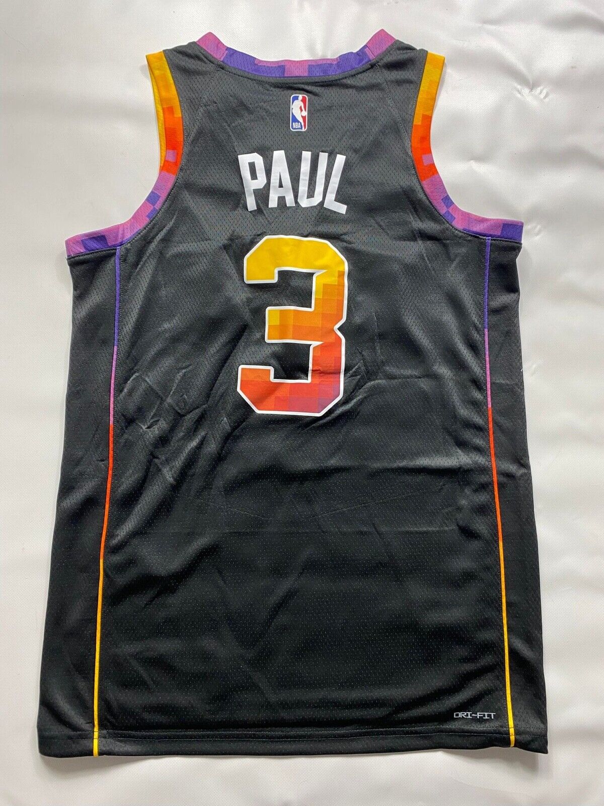 Phoenix Suns NBA Jersey Mens (M) Nike Statement Edition Black Chris Paul #3.