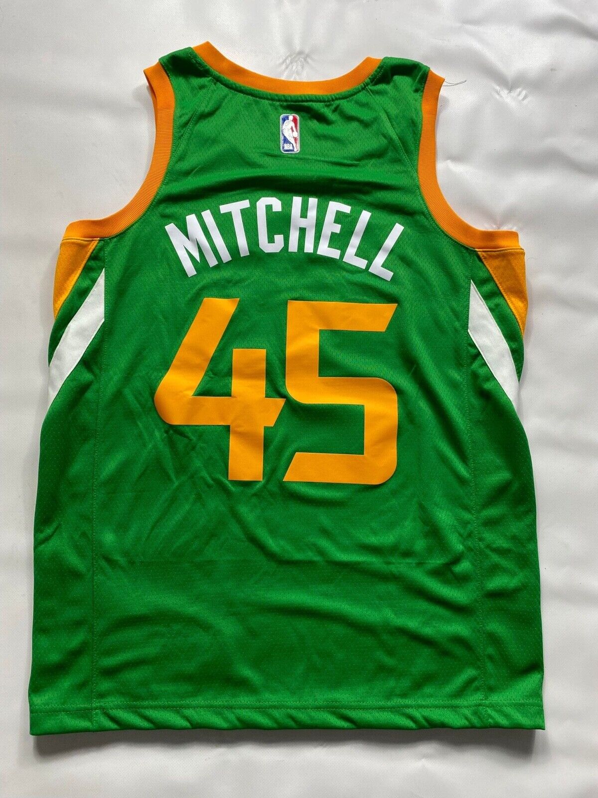 Utah Jazz #45 Donovan Mitchell Nike NBA Earned Jersey - Mens Medium - American Sports Jerseys