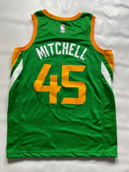 Utah Jazz #45 Donovan Mitchell Nike NBA Earned Jersey - Mens Medium - American Sports Jerseys