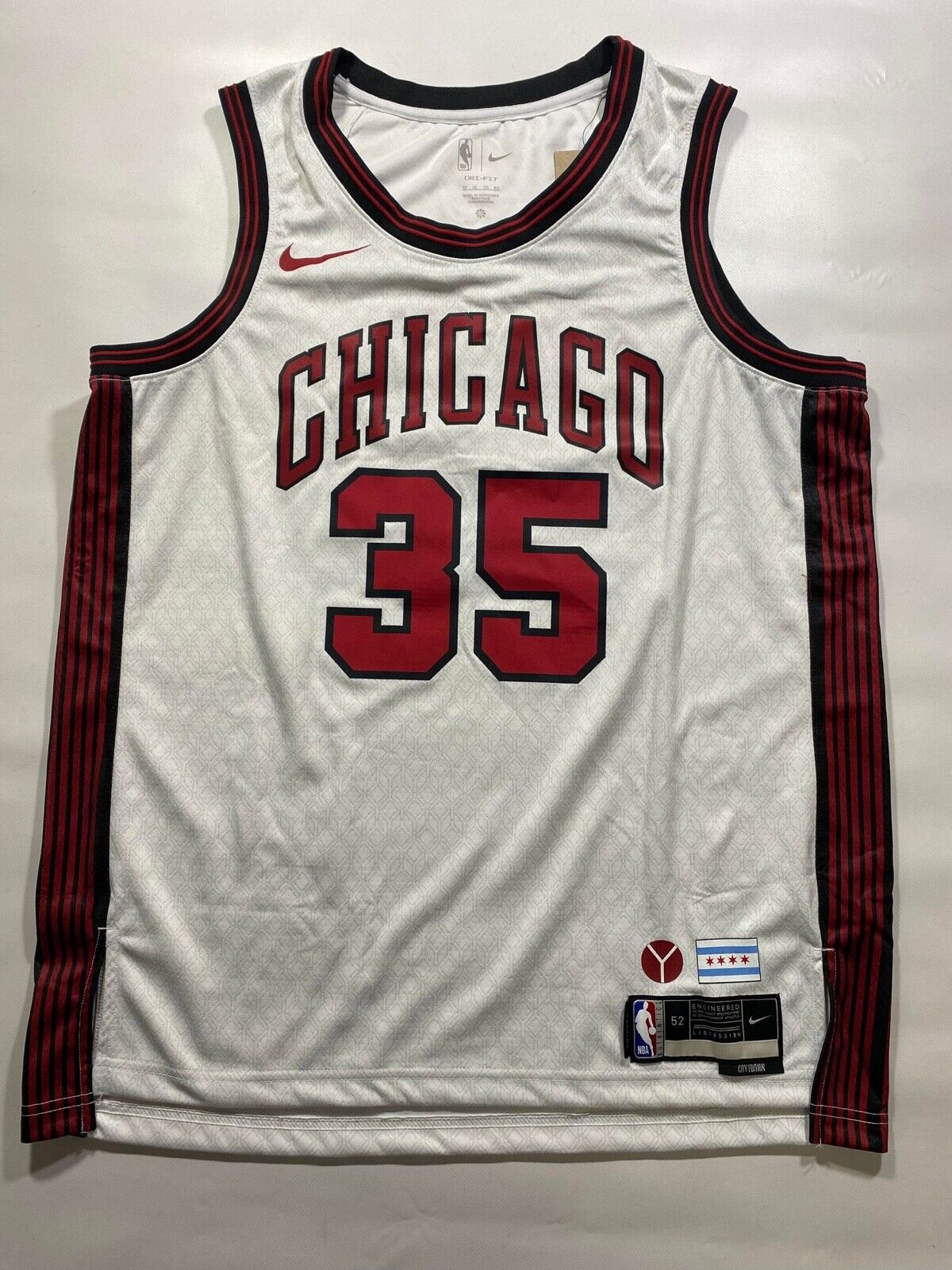 Chicago Bulls Nike NBA City Edition Jersey - Mens XL - American Sports Jerseys