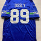 Seattle Seahawks Royal Throwback Nike NFL Game Jersey - Will Dissly #89 - Mens