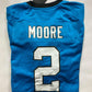 Carolina Panthers #2 D.J. Moore Nike NFL Game Jersey - Mens Large - American Sports Jerseys