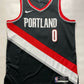 Portland Trail Blazers Damian Lillard #0 Nike Icon NBA Jersey - Men's Large