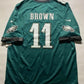 Philadelphia Eagles #11 AJ Brown Nike NFL Game Jersey - Mens XL - American Sports Jerseys