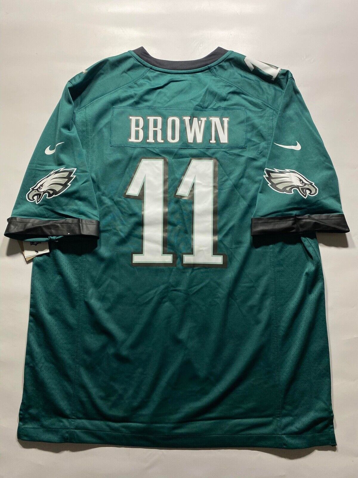 Philadelphia Eagles #11 AJ Brown Nike NFL Game Jersey - Mens XL - American Sports Jerseys