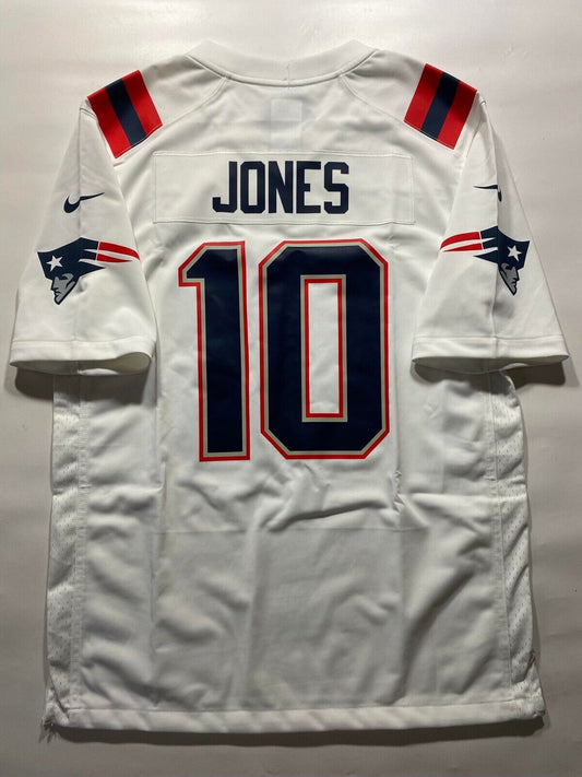 New England Patriots #10 Mac Jones Nike Game Jersey - Mens Medium - American Sports Jerseys