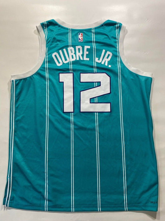 Charlotte Hornets #12 Kelly Oubre Jr Nike NBA Icon Jersey - Mens 2XL