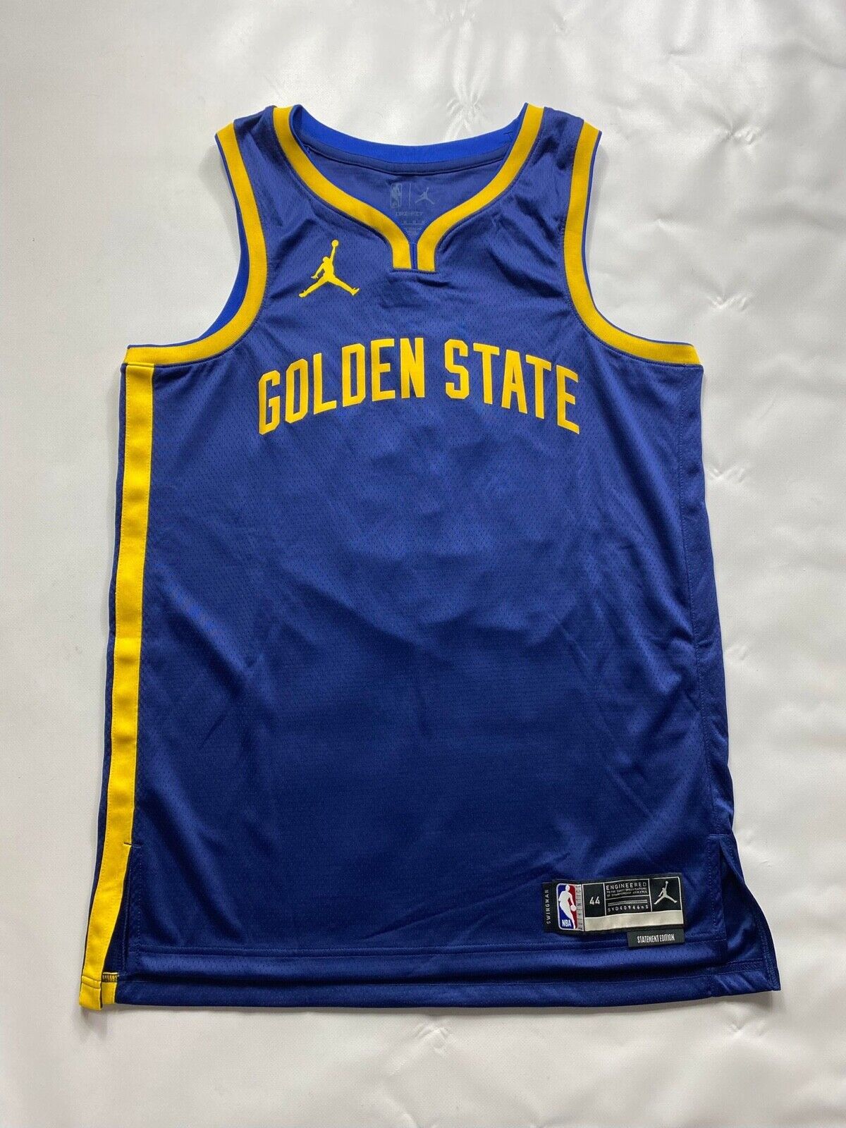 Golden State Warriors #3 Jordan Poole Nike Icon NBA Jersey - Mens Medium - American Sports Jerseys