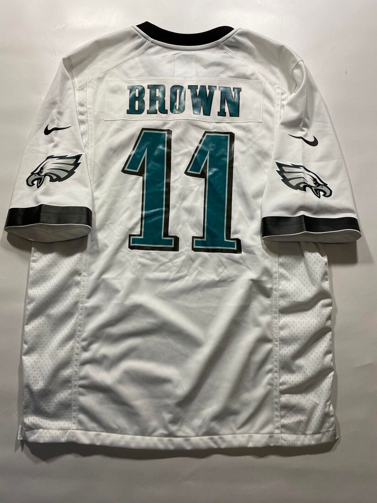 Philadelphia Eagles Road Nike NFL Game Jersey - A.J. Brown #11 - Mens